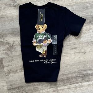 Polo Ralph Lauren Polo Bear Graphic T-Shirt - Navy | Size 4T | Preppy Sporty Sty